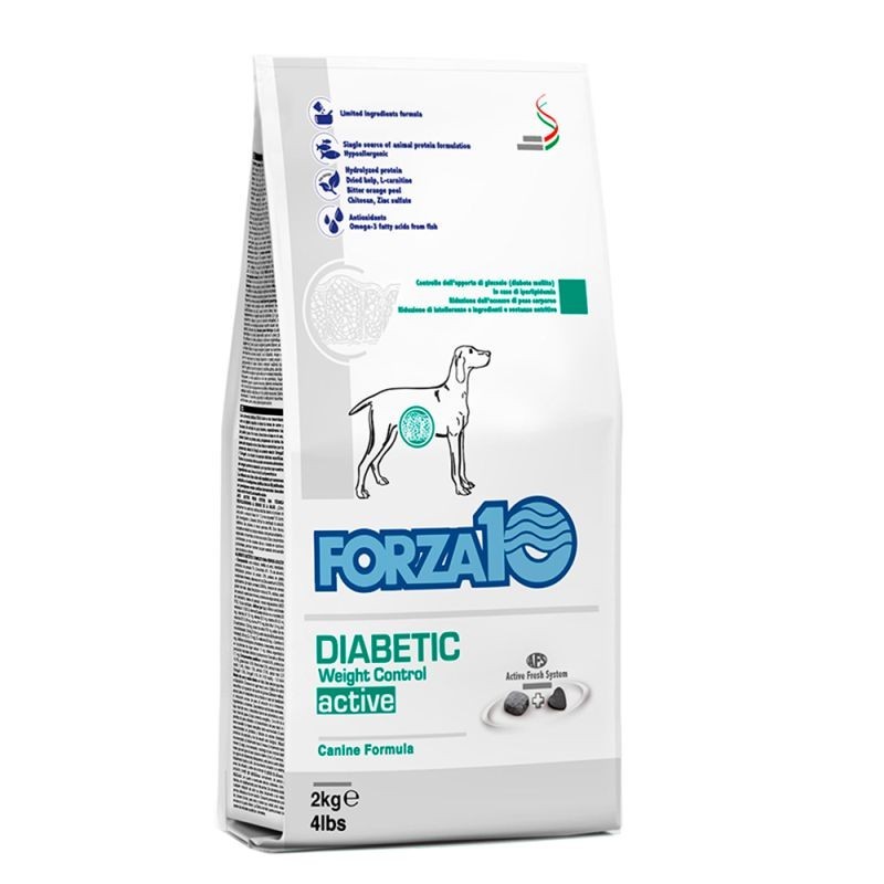 Forza10 Cane Veterinary Diabetic Weight Control Active 2 kg