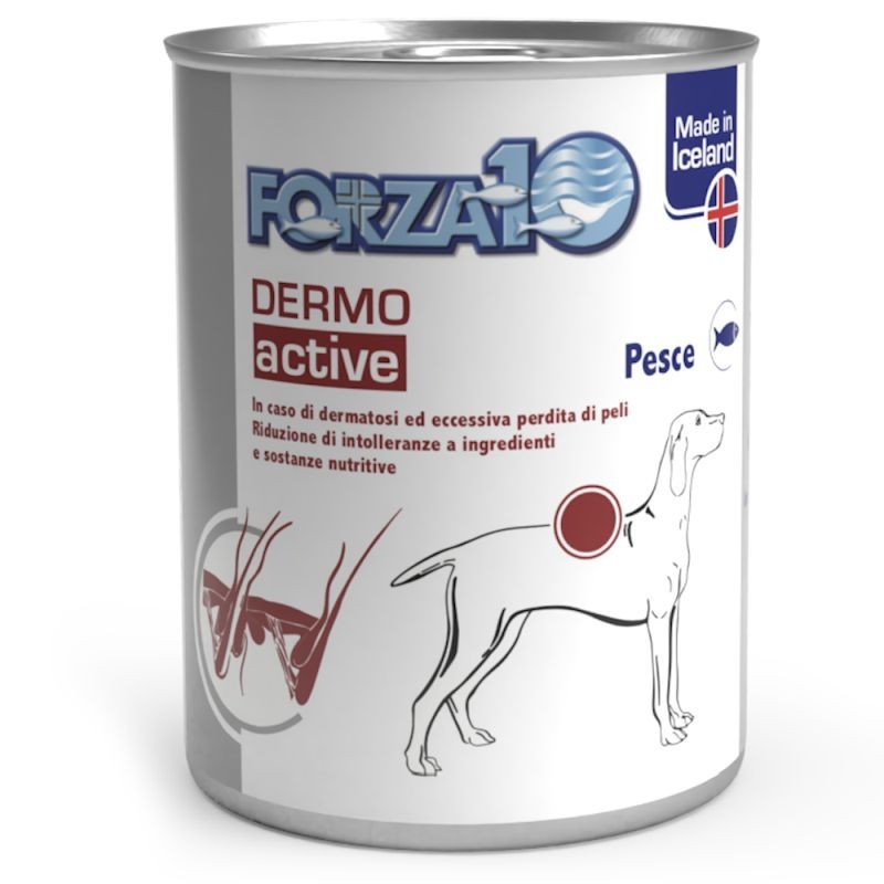 Forza10 Cane Veterinary Dermo ActiWet 390gr Pesce