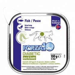 Forza10 Gatto Veterinary Diabetic ActiWet 100gr Pesce