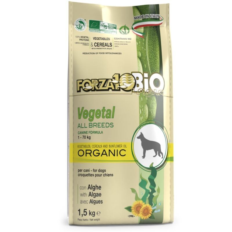 Forza10 Cane Bio Vegetal con Alghe 1,5 kg