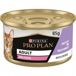 Proplan Gatto Delicate Mousse 85gr Tacchino