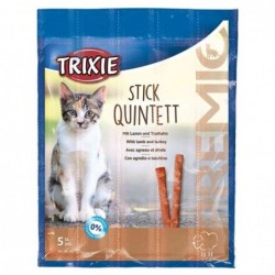 Trixie Gatto Premio Stick Quintett 5 x 5gr Pollo Fegato