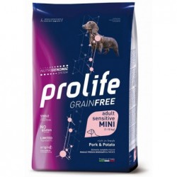 PROLIFE DOG Grain Free Sensitive Mini Adult Maiale e Patate 600gr