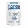 Monge Gatto Patè Monoproteico Busta 85g : 800947001370MON-GRP:Kitten - Trota