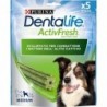 Dentalife Cane Medium Activefresh Snack Igiene Orale 6 Stick 115gr