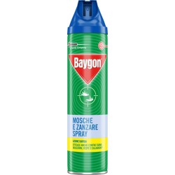 Baygon Mosche e Zanzare Plus Spray 400ml