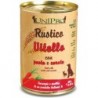 Unipro Rustico Cane 400gr : 60MSTR400-GRP:Vitello Pasta e Carote