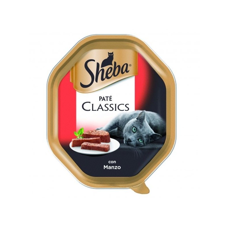Sheba Classic Gatto, Patè in vaschetta 85gr