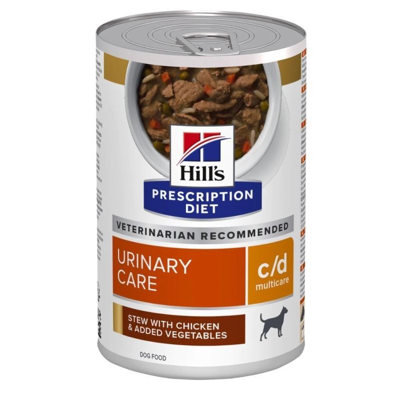 Hill's Cane Prescription Diet c/d Multicare 354gr Spezzatino Pollo