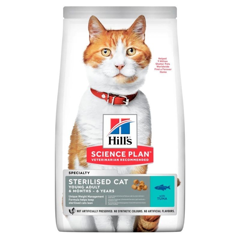 Hill's Gatto Science Plan Young Adult Sterilised 300gr Tonno