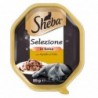 Sheba Selezione Gatto, Salsa in Vaschetta 85gr : 363176-GRP:Agnello e Pollo