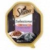 Sheba Selezione Gatto, Salsa in Vaschetta 85gr : 363176-GRP:Vitello e Tacchino