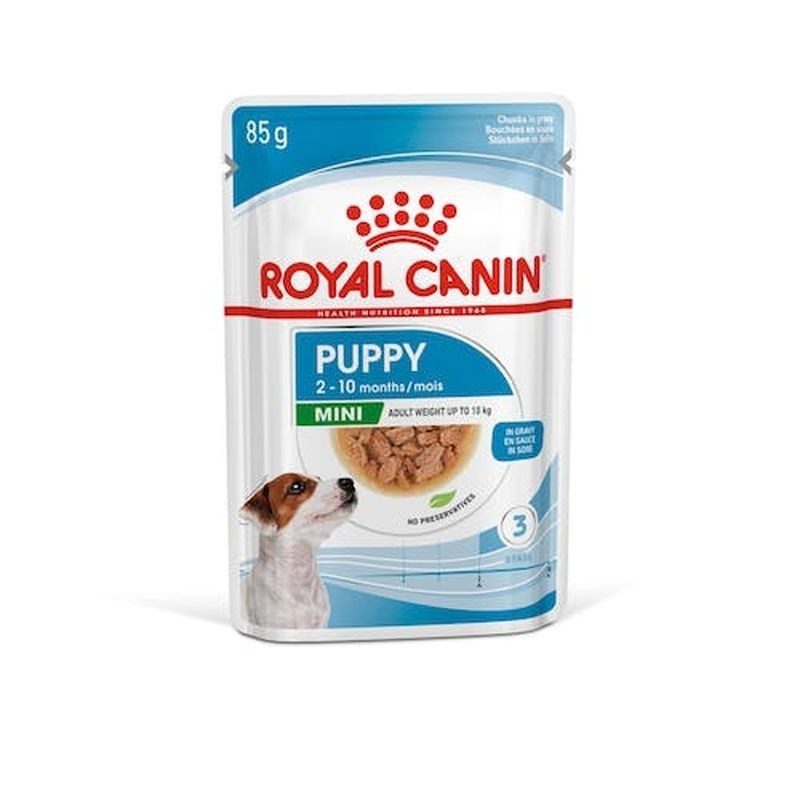 Royal Canin Cane Puppy Mini 85gr Bocconcini in Salsa