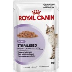 Royal Gatto Adulto Sterilizzato, Alimento Completo in Salsa Gr.85