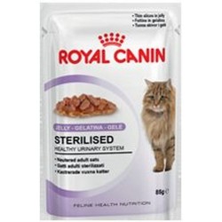 Royal Gatto Adulto Sterilizzato, Alimento Completo in Gelatina Gr.85