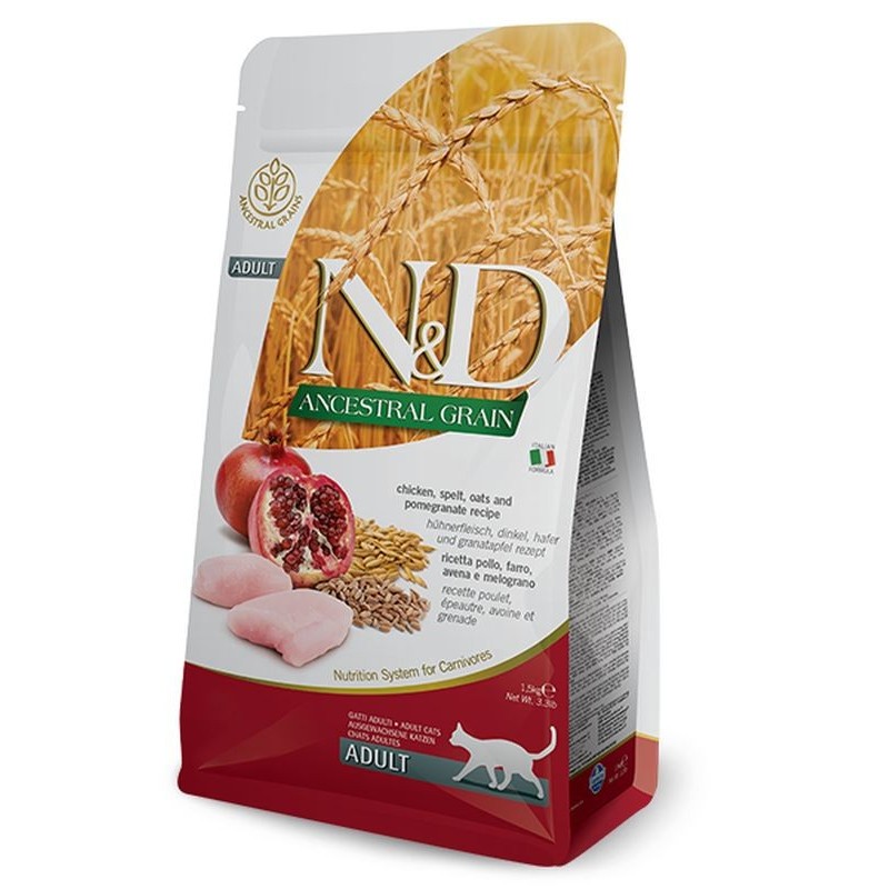 Farmina Gatto N&D Low Ancestral Grain 5kg Pollo e Melograno