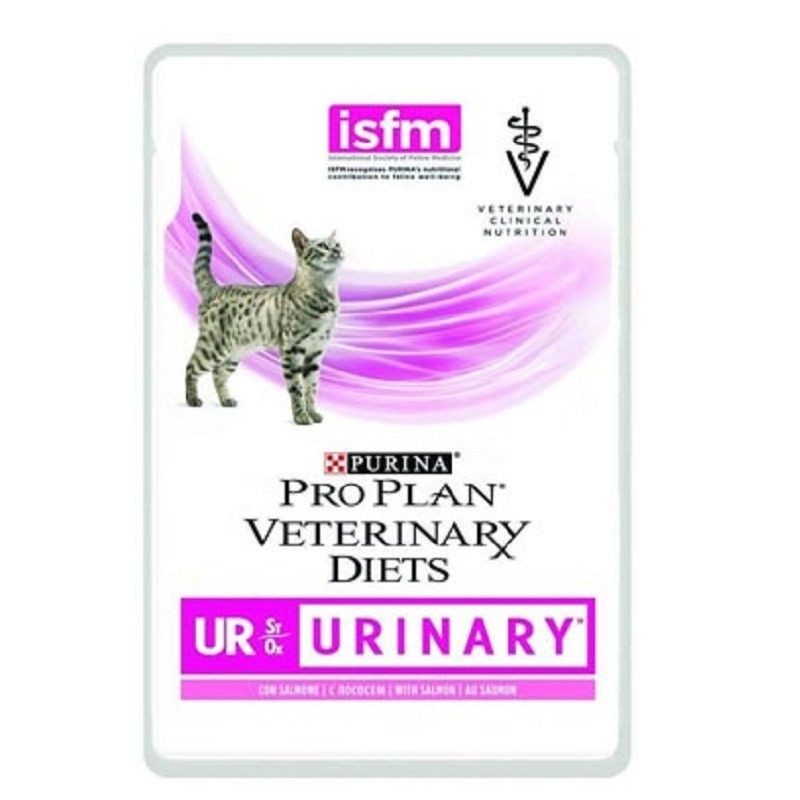 Pro Plan Gatto Veterinary Diets Urinary UR St/Ox 85gr Salmone
