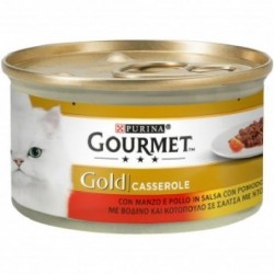 Gourmet Gold Gatto, Casserole Lattina 85gr