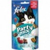 FELIX Party Mix Gatto Snack : 12183086-GRP:Ocean Mix Aromatizzato con Salmone Merluzzo e Trota 60 gr