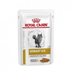 Royal Caniin Umido Gatto, Urinary S/O Moderate Calorie straccetti in salsa 85gr
