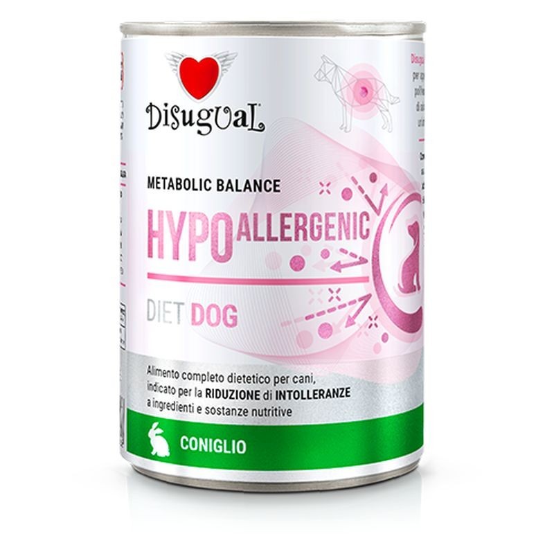 Disugual Cane Dieta Hypoallergenic 400gr Coniglio