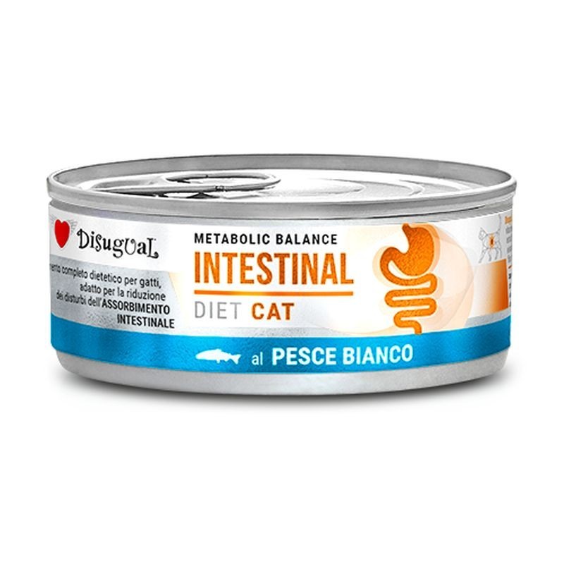 Disugual Gatto Dieta Intestinal 85gr Pesce Bianco