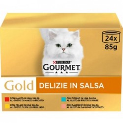 Gourmet Gold Multipack Delizie in Salsa 24 x 85gr