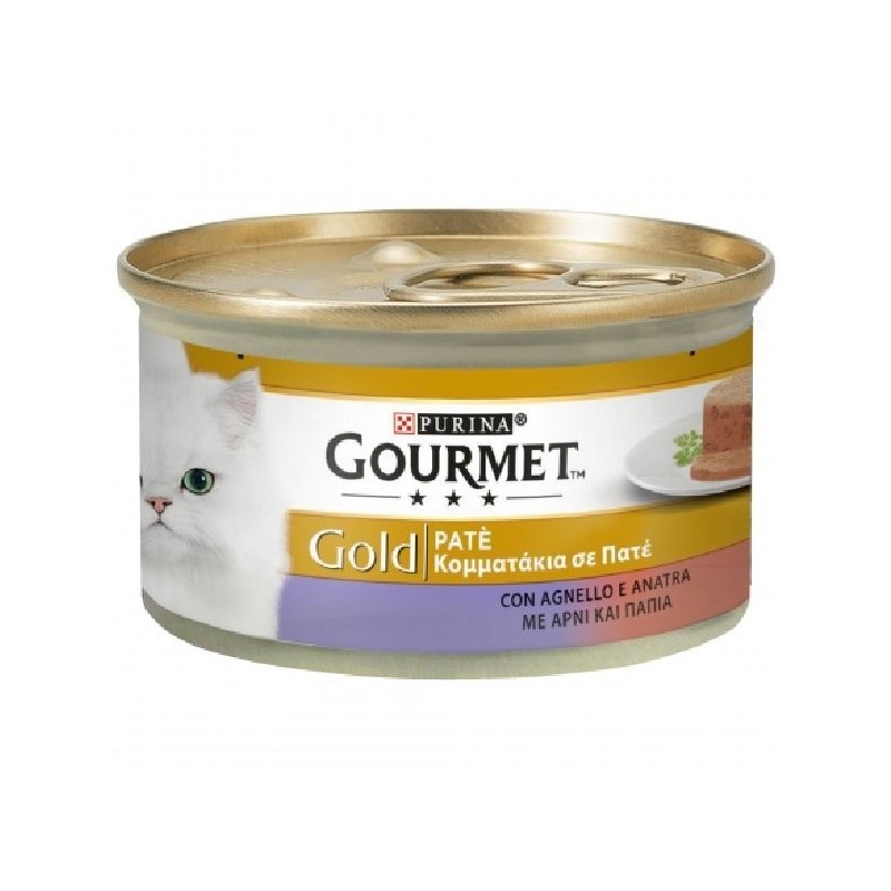 Gourmet Gold Gatto, Patè Lattina 85gr