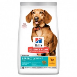 Hill's Cane Science Plan Small & Mini Adult Perfect Weight 1,5 kg Pollo