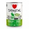 Disugual Cane +Vegetable Monoproteico 400gr : DSBL401-GRP:Coniglio e Zucchine