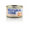 Natural Code Gatto  Adulto, in Lattina 85gr : 1101CODE-GRP:23 Tonno Patate e Carote in Jelly