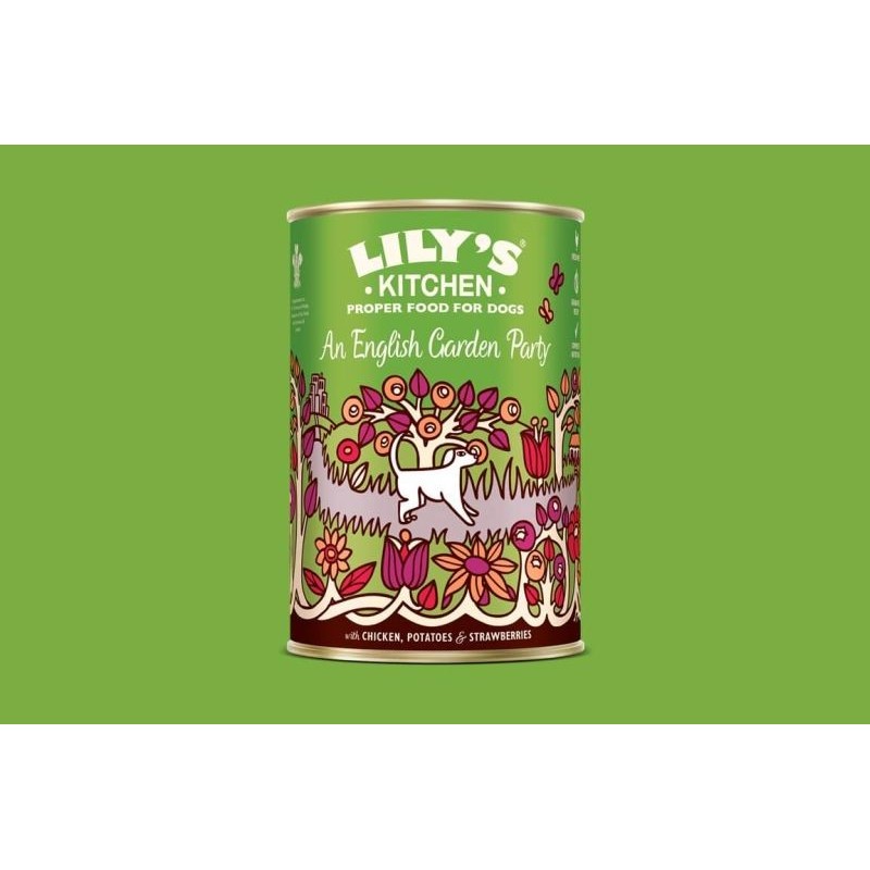 Lily's Kitchen Cane An English Garden Party 400gr