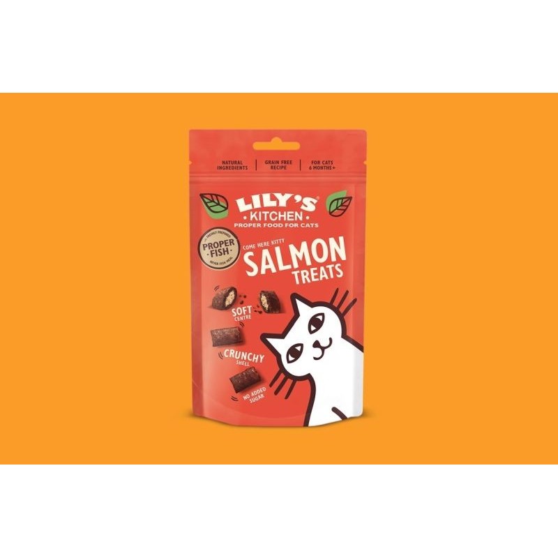 Lily's Kitchen Gatto Salmon Treats 60gr