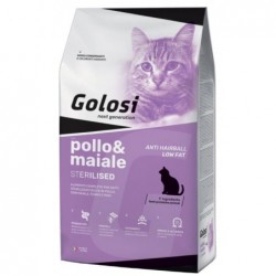 Golosi Gatto Adult Sterilised 1,5 kg Pollo e Maiale