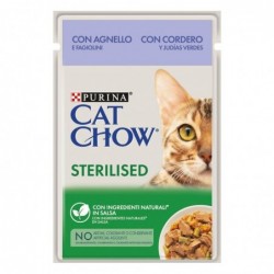 Cat Chow Sterilised 85gr Agnello e fagiolini