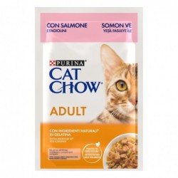 Cat Chow Adult 85gr Salmone e Fagiolini