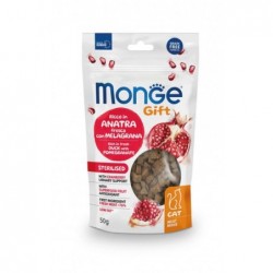 Monge Gift Cat Meat Minis Sterilised 50gr Anatra Melagrana e Mirtillo